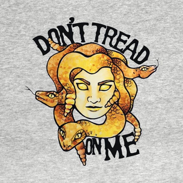 Don't Tread on me Medusa by bubbsnugg